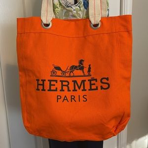 Tote bag Hermes Print